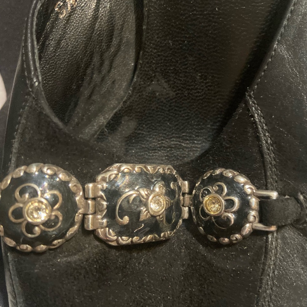 Brighton made in Italy leather slides size 8 1/2 - Picture 4 of 6